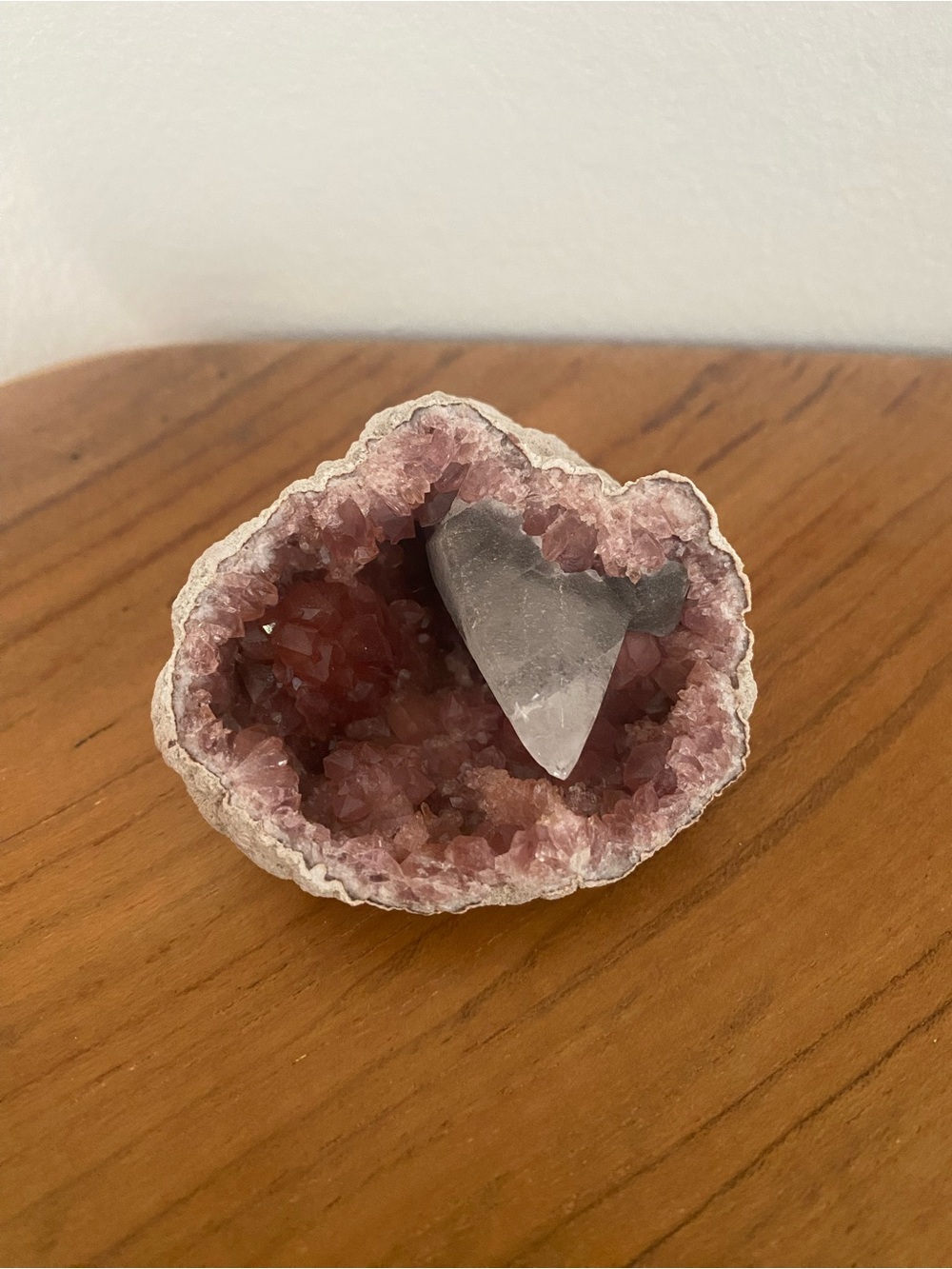 Raw Pink Amethyst Crystal
